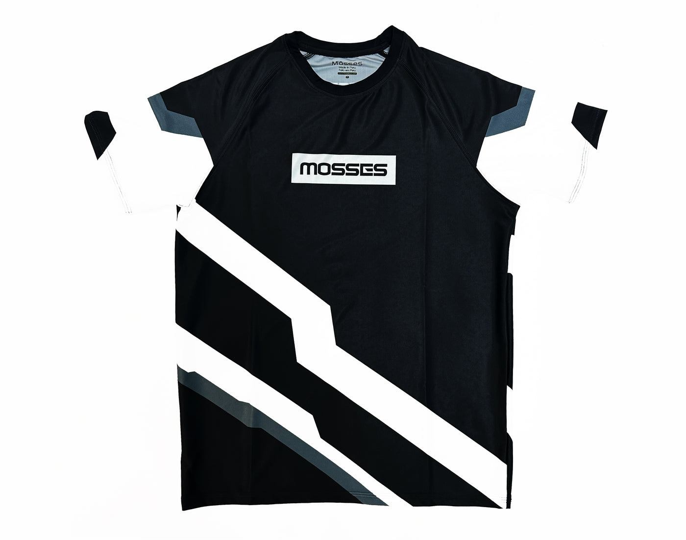 Neon Rashguard Jiu Jitsu - Negro – Môsses